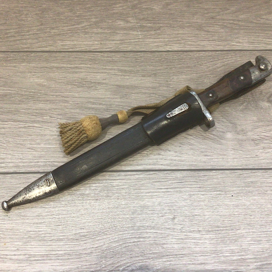 German 1871/84 bayonet J.R.175.M.G.65 Machine gun unit marked
