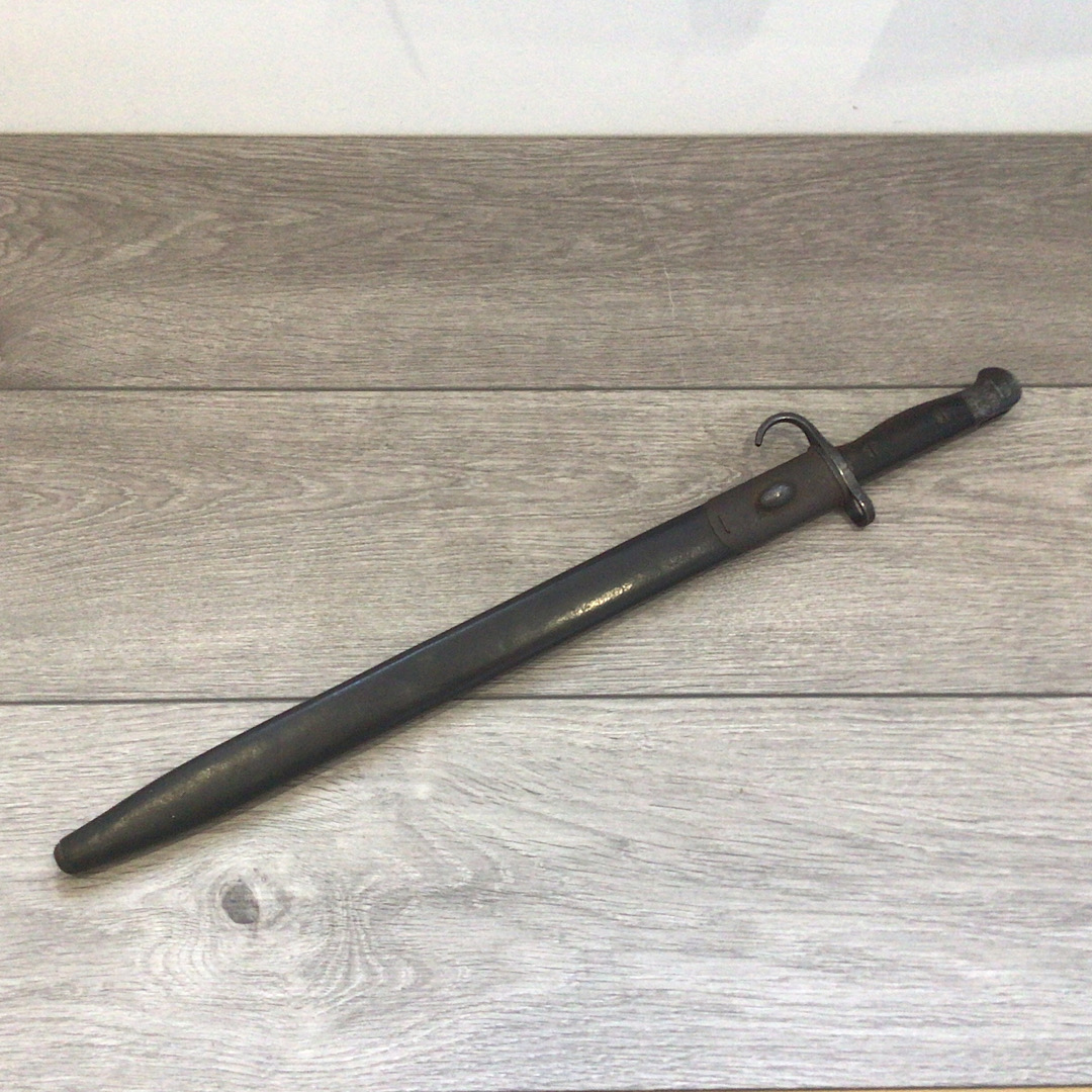 1907 Hook Quillon bayonet in Mk1 scabbard by JAC Chapman
