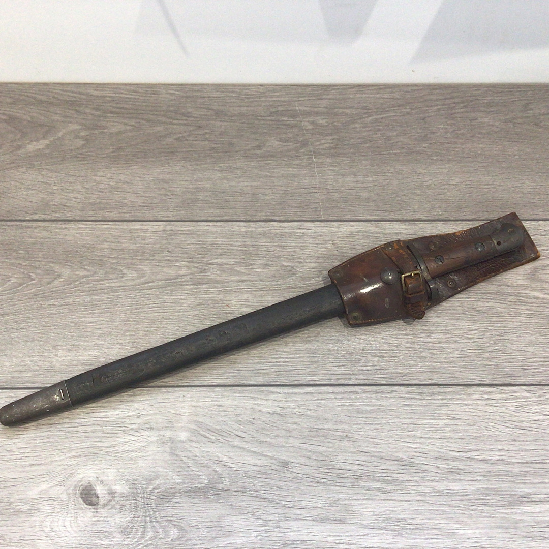Rare South African railways produced 1907 smle bayonet dated 1941