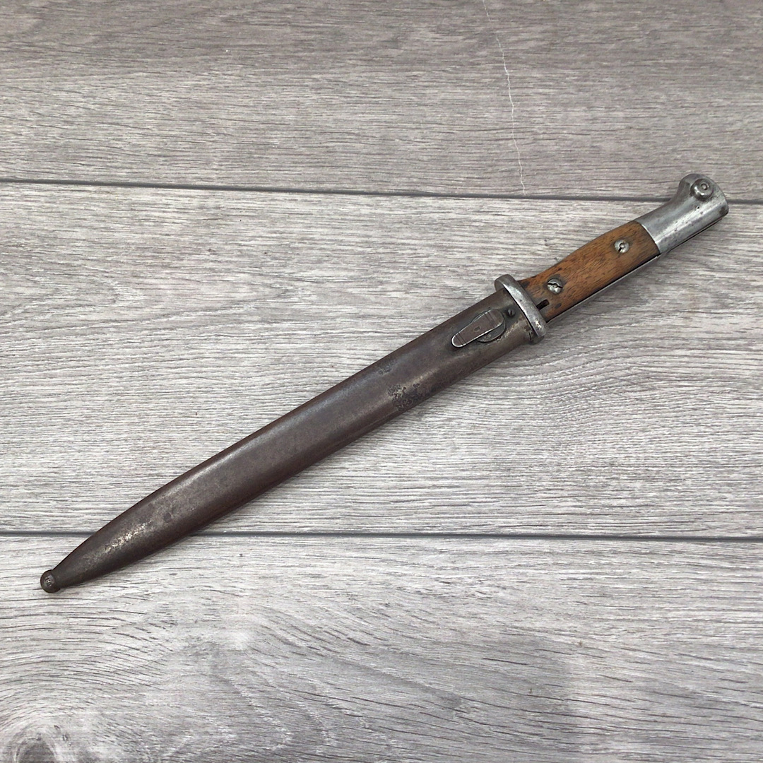 German S84/98 Sawback bayonet Matching Numbers 253.L.A.A.2.11