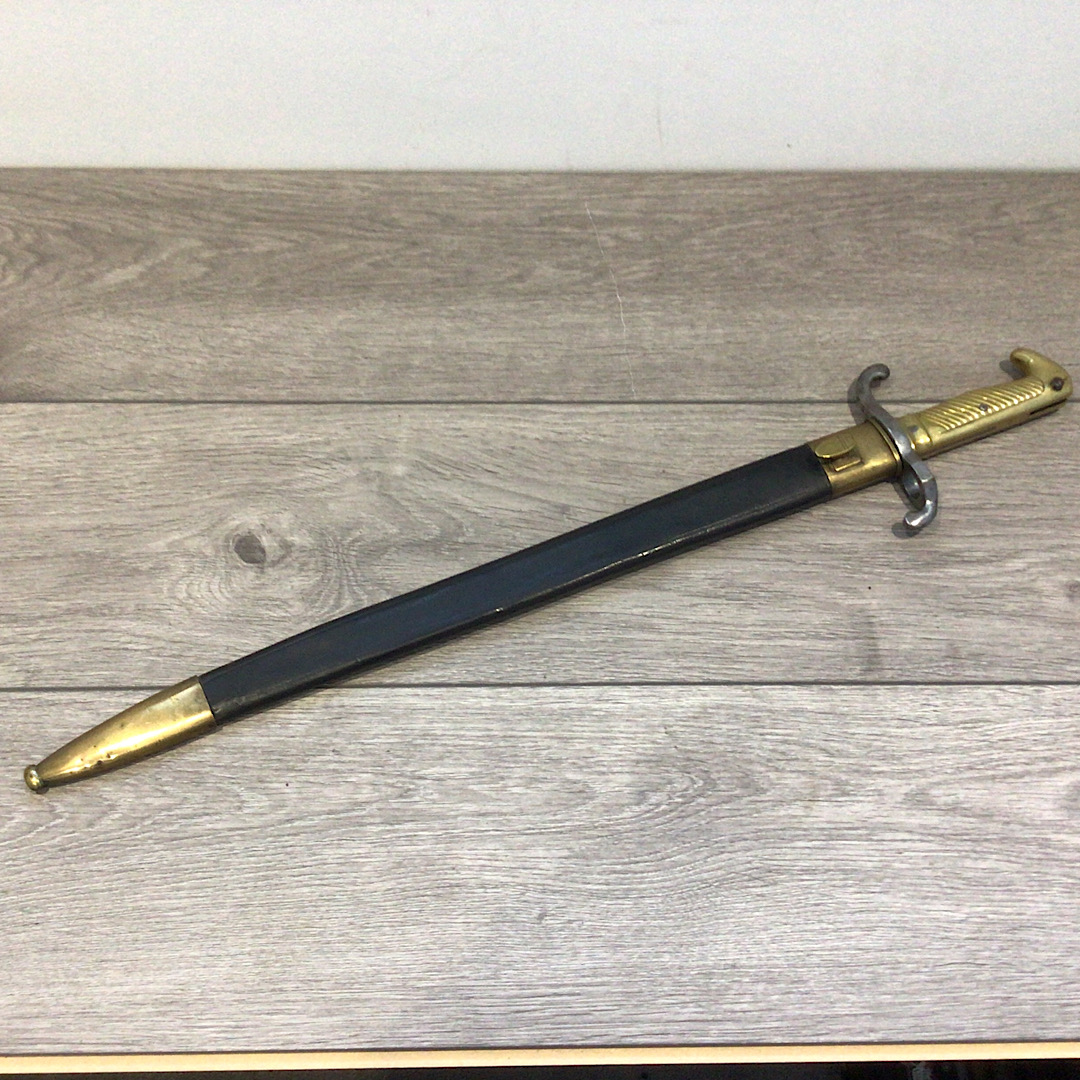 Saxon Art.S M/60/71 1860 Fusilier bayonet F Horster