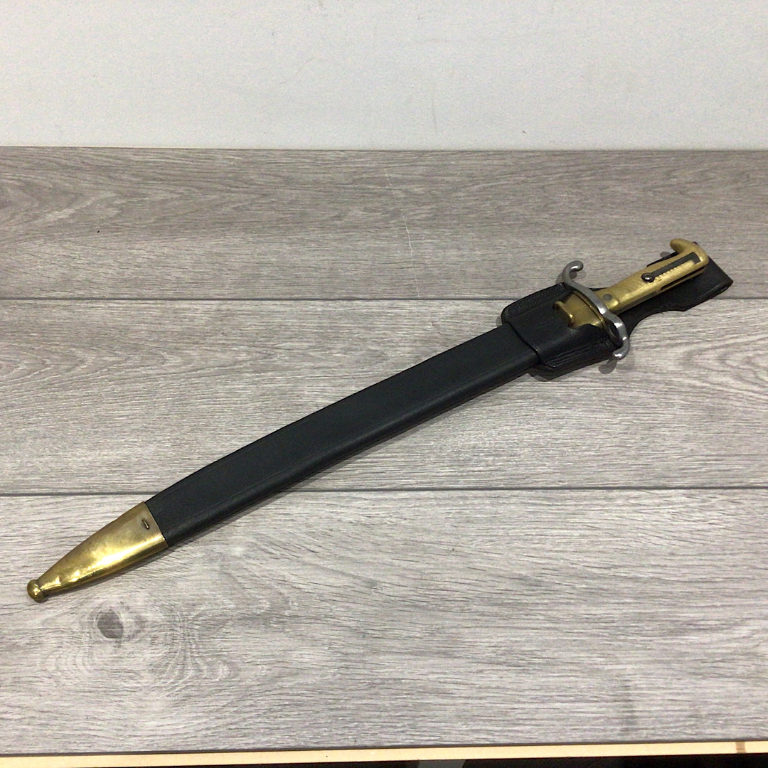 Bavarian Pioneer M/71/88 Sawback Bayonet B.2.P.3.50