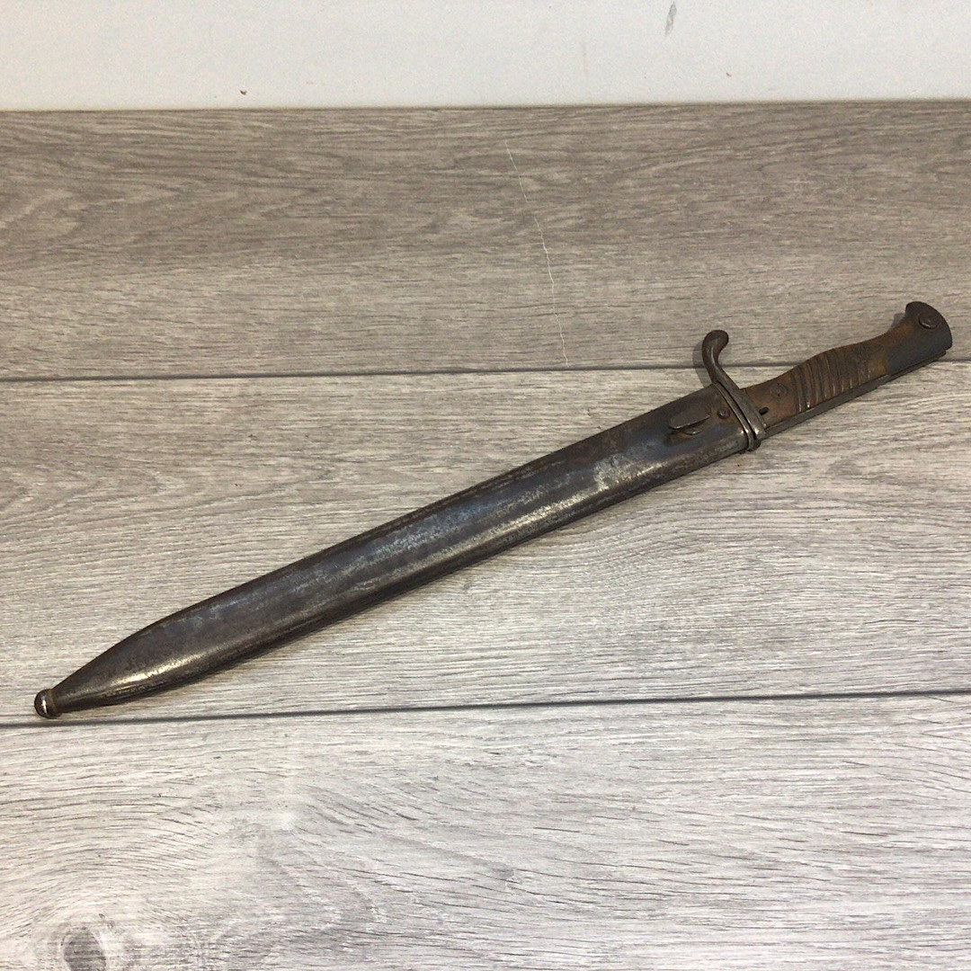 German 98/05 Butcher bayonet double maker marked L.O.Dietrich Altenburg