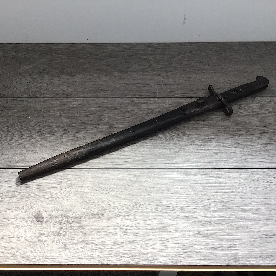 Rare New Zealand N3 Bar on band P1875 snider sawback bayonet