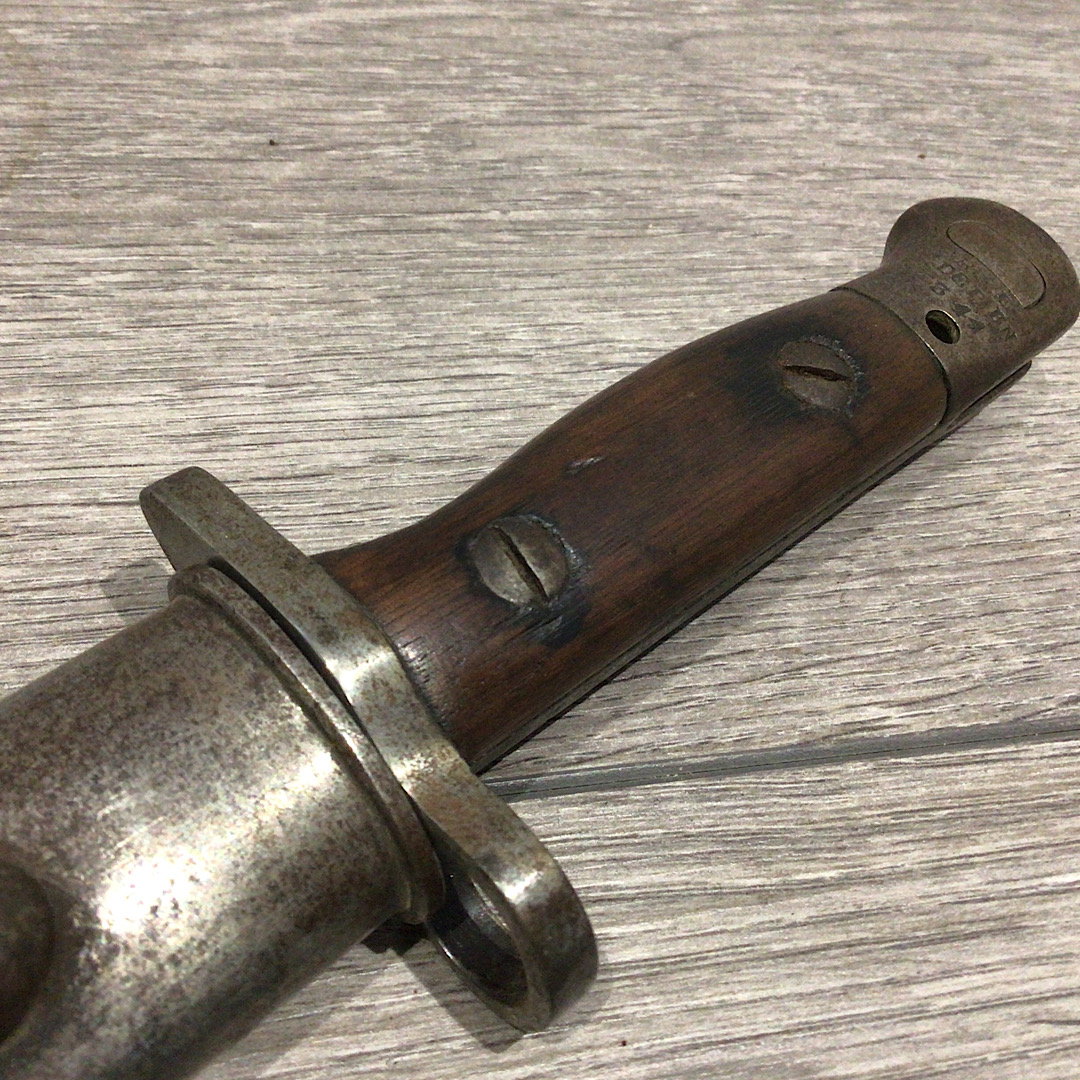 1907 Smle bayonet by Chapman matching R.E.DEP.BN Royal Engineers Depot Brecknockshire - Image 3