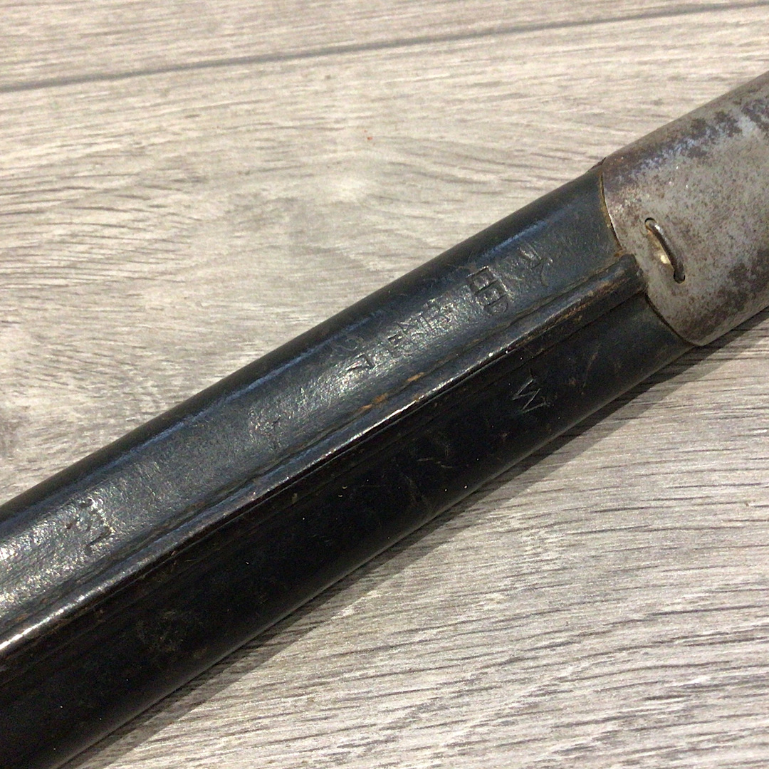 1907 Smle bayonet by Chapman matching R.E.DEP.BN Royal Engineers Depot Brecknockshire - Image 7