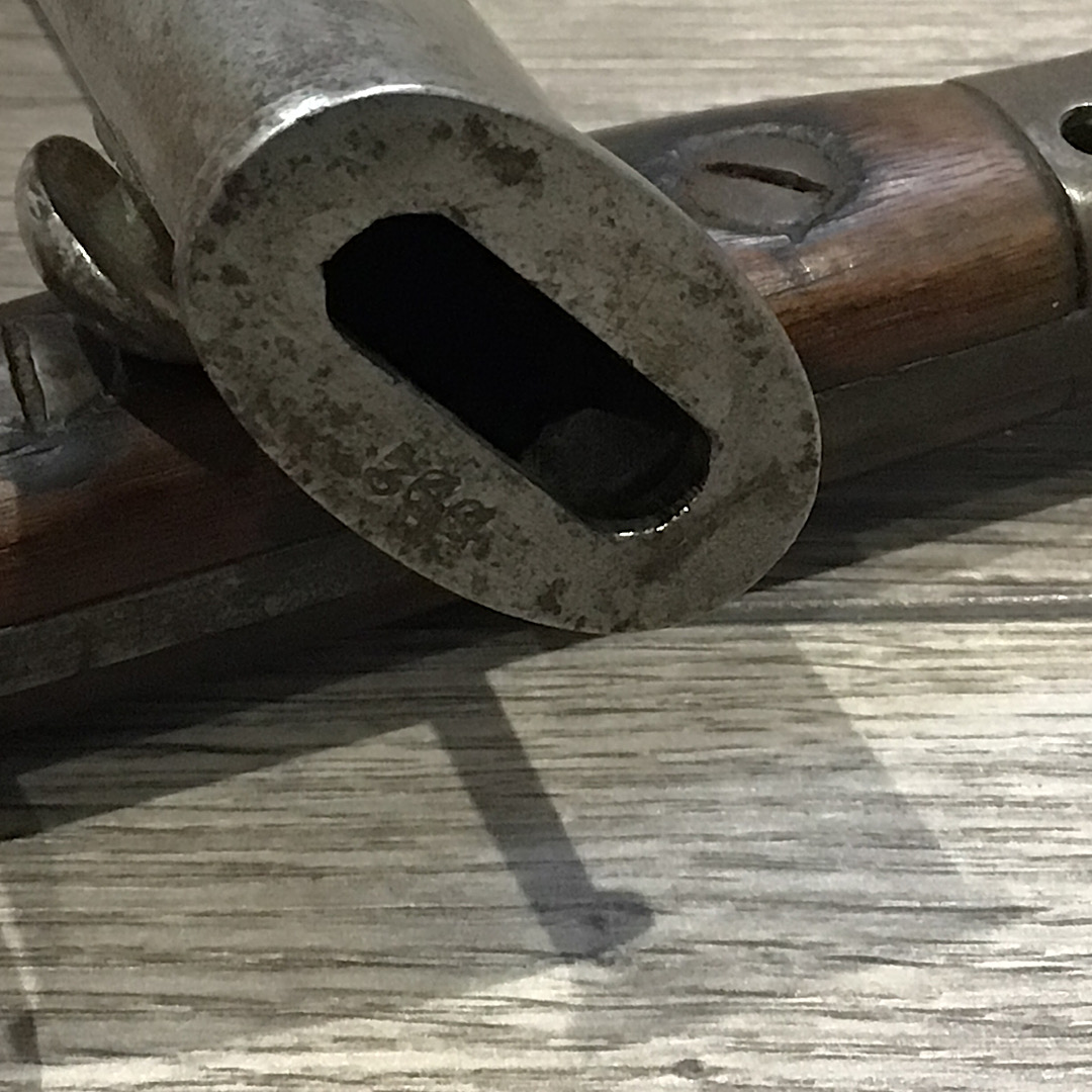 1907 Smle bayonet by Chapman matching R.E.DEP.BN Royal Engineers Depot Brecknockshire - Image 9
