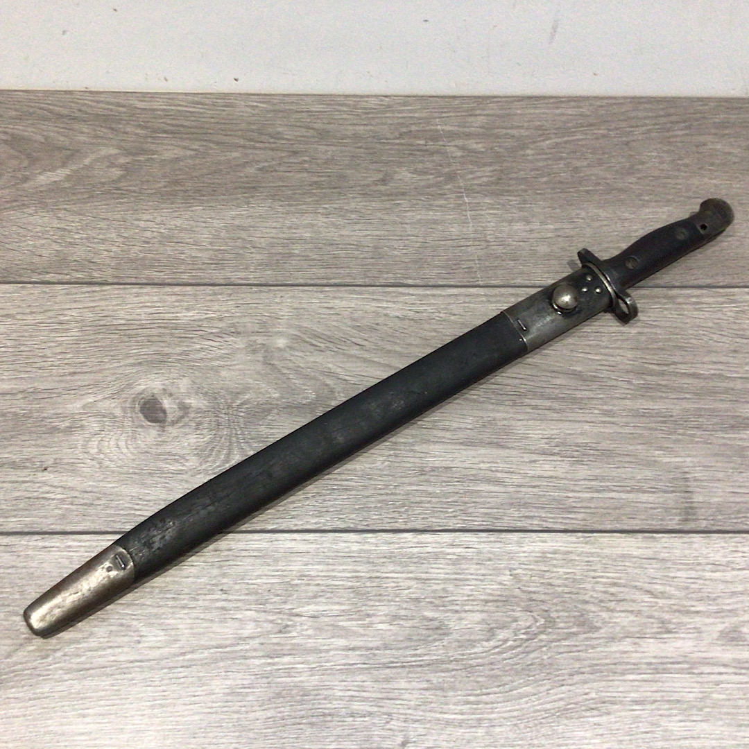 WW1 British 1907 Smle bayonet by Sanderson marked O.T.C D.G.S