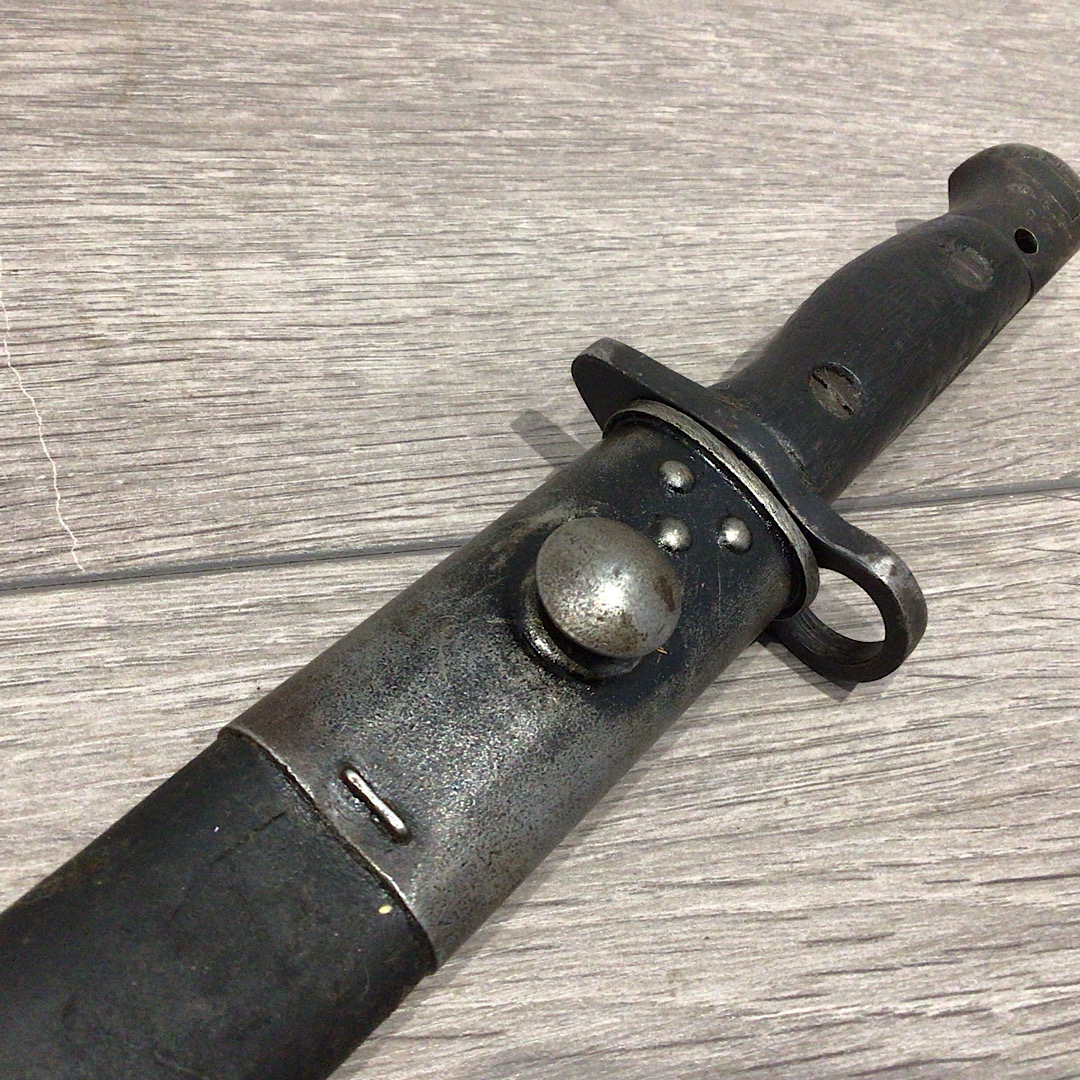 WW1 British 1907 Smle bayonet by Sanderson marked O.T.C D.G.S - Image 3