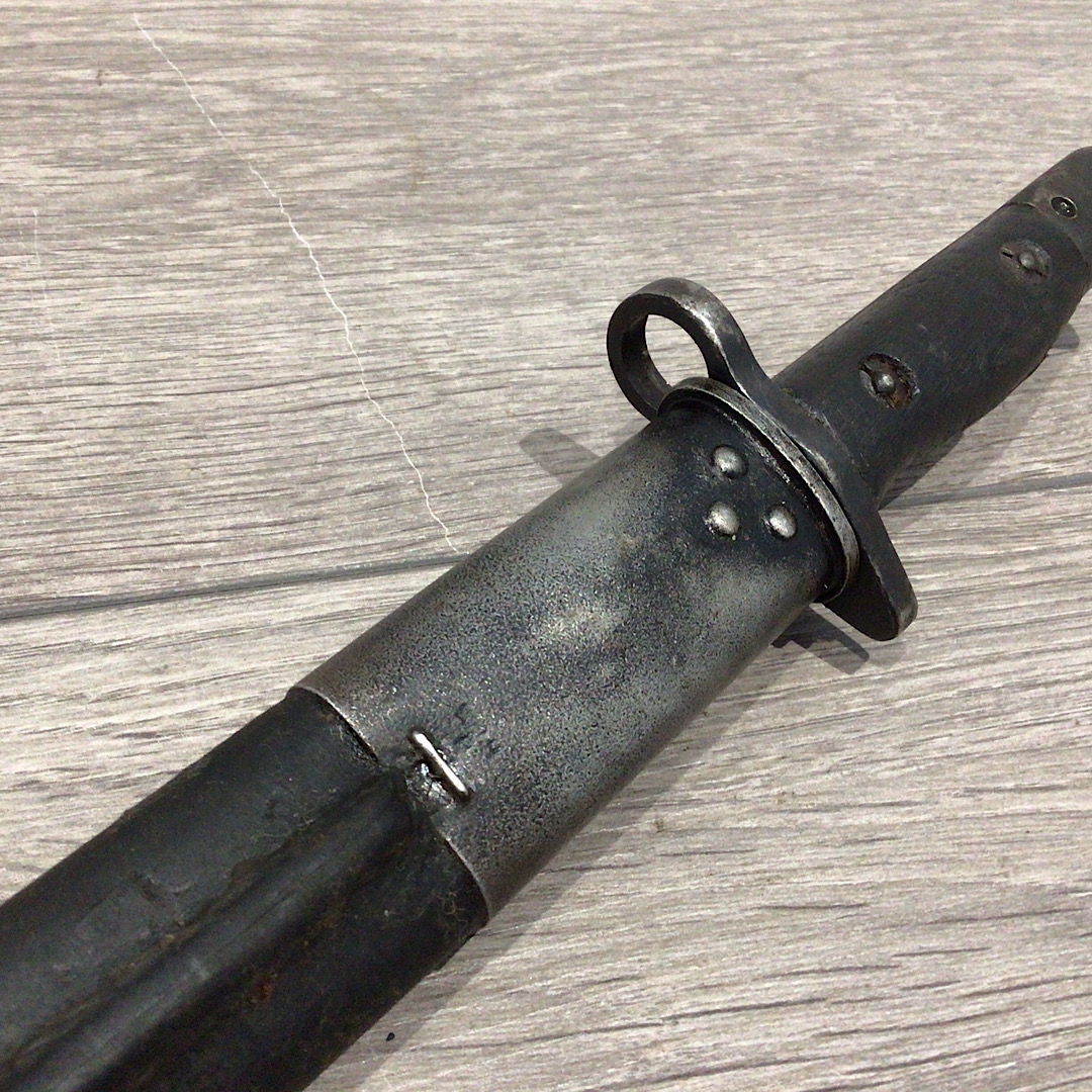 WW1 British 1907 Smle bayonet by Sanderson marked O.T.C D.G.S - Image 6
