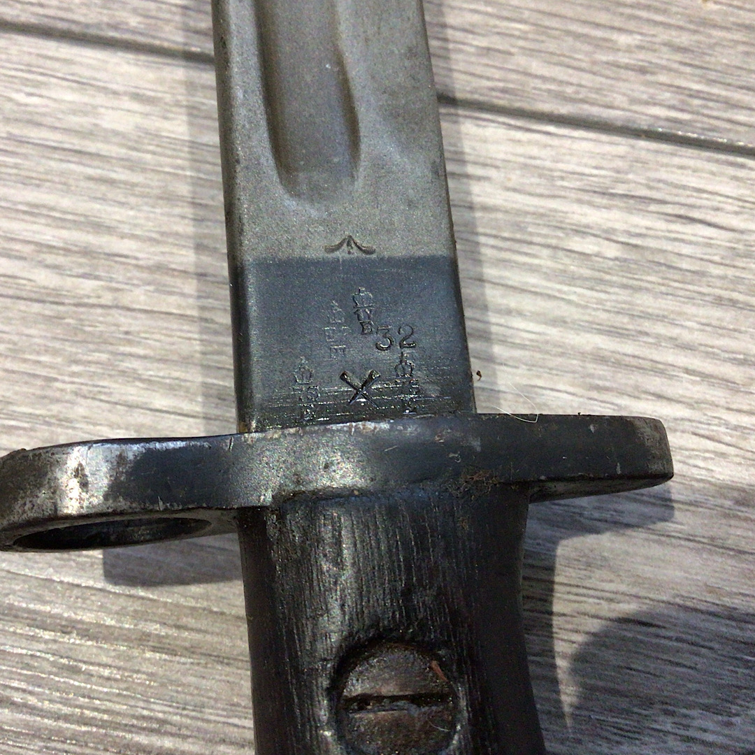 WW1 British 1907 Smle bayonet by Sanderson marked O.T.C D.G.S - Image 8