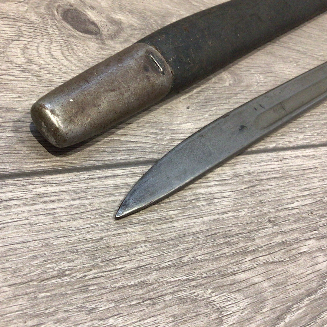 WW1 British 1907 Smle bayonet by Sanderson marked O.T.C D.G.S - Image 9