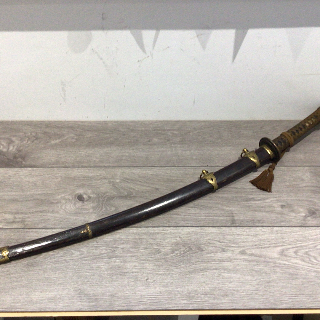WW2 Japanese Naval Officer Katana by Gendaito Yoshi Hargi