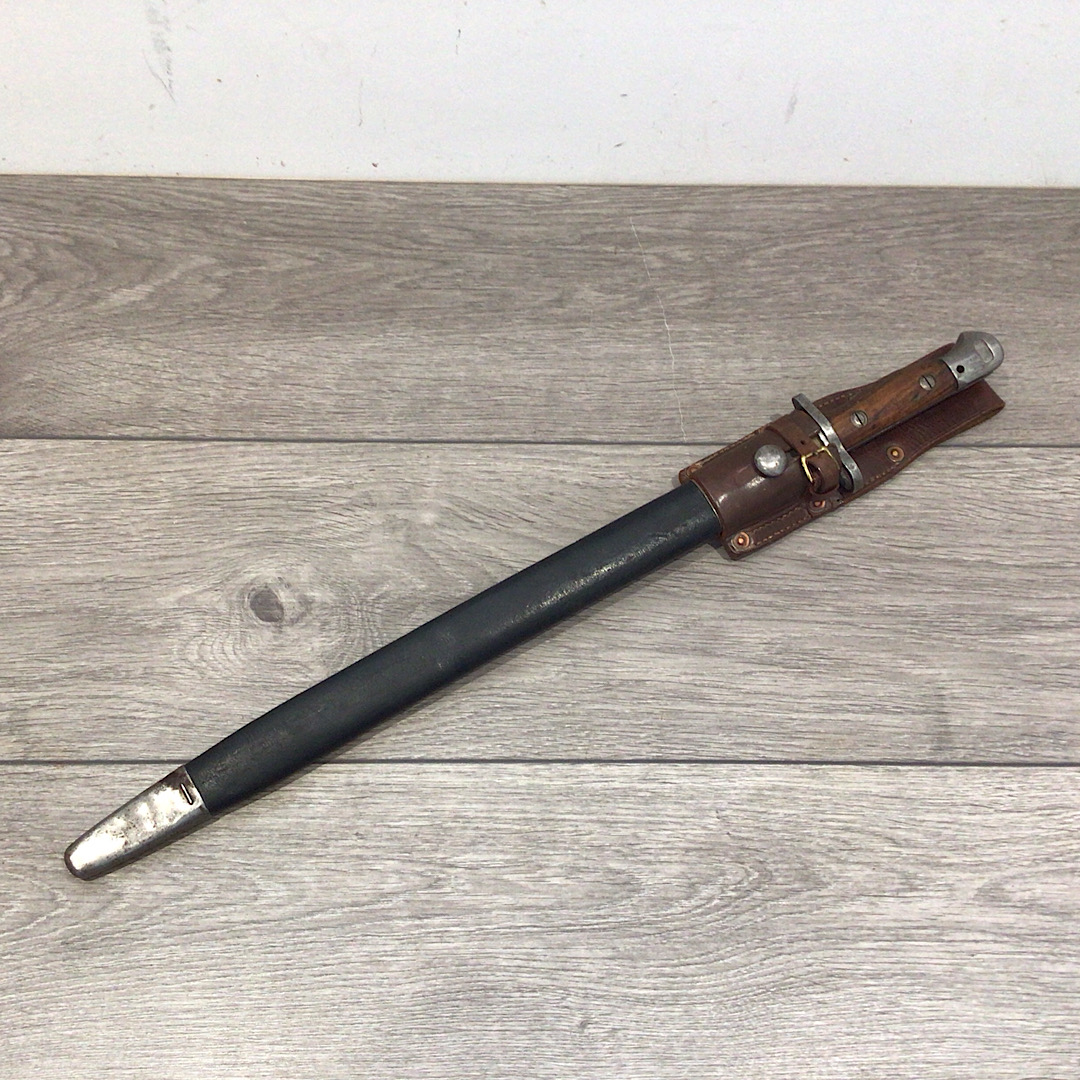 Rare South African Railways produced 1907 Smle bayonet dated 1941