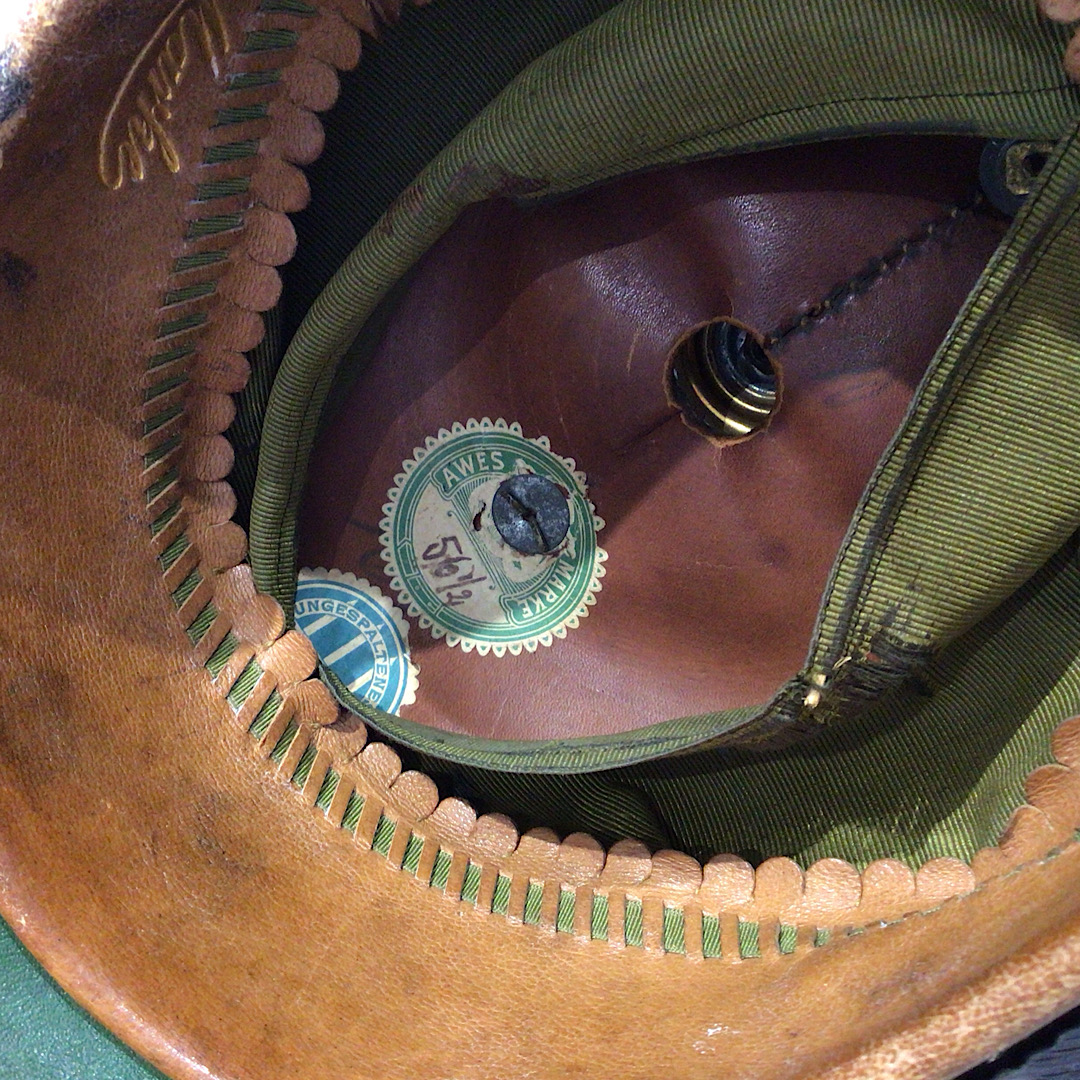Bavarian Reservist Officers Pickelhaube with Awes-Marke paper label - Image 8