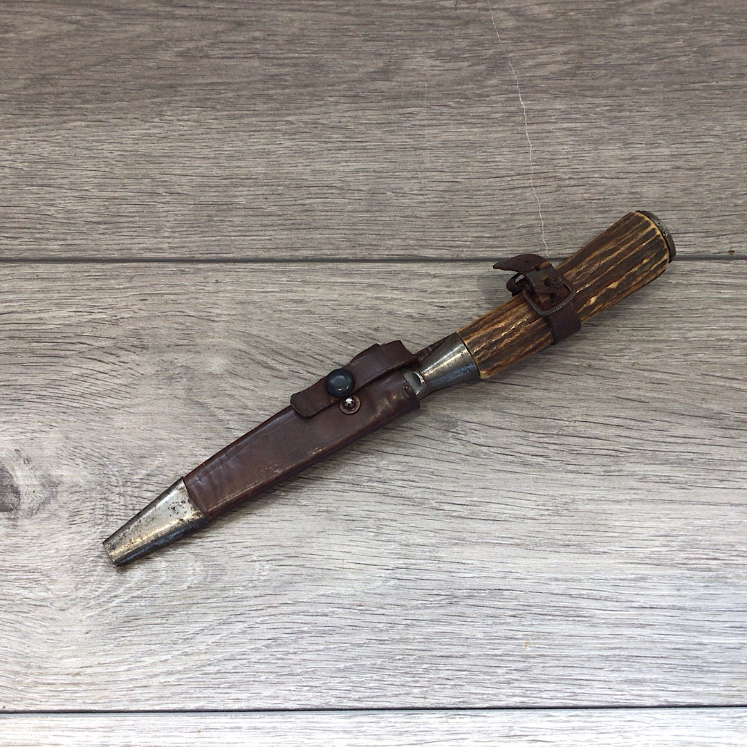 WW1 Period German Civilian Fighting knife Anton Wingen Jr 42er Reference 42cm Bertha Gun