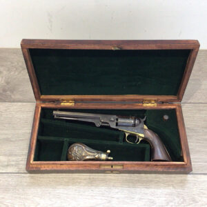 .36 Calibre Five shot Percussion London Proofed Manhattan Navy Revolver