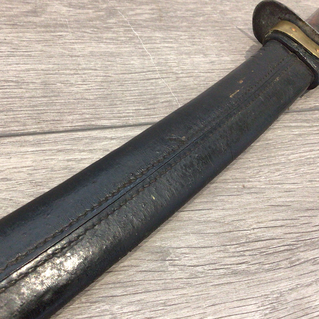 WW2 Dutch military sidearm by Hembrug with altered cross guard - Image 4