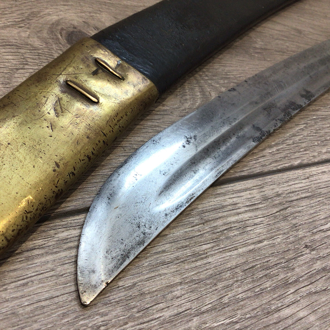 WW2 Dutch military sidearm by Hembrug with altered cross guard - Image 12