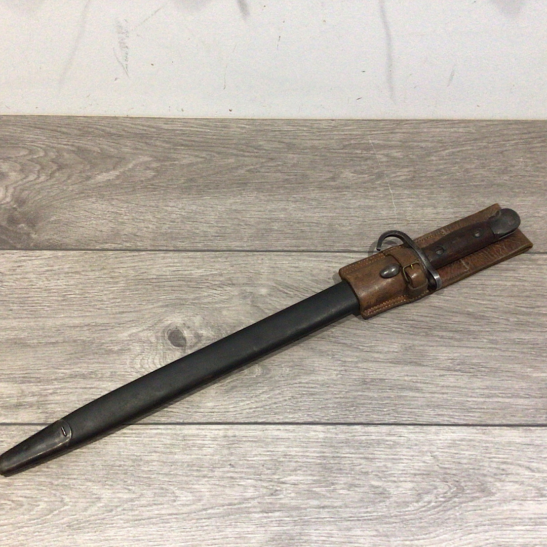 Very Rare Australian Pattern 1907 1914 dated Lithgow Hooked Quillon bayonet