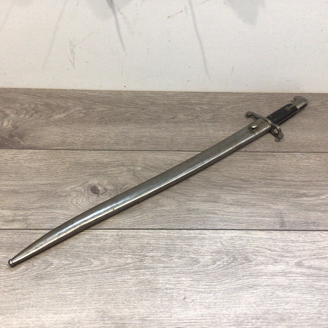 Scarce British Pattern 1858 Artillery sword bayonet Royal Artillery unit marked