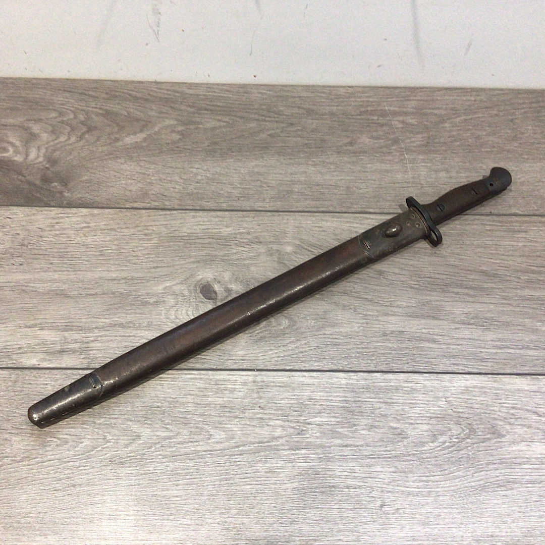 1907 Smle bayonet by Chapman matching O.T.C G.H 46 marked George Heriots School
