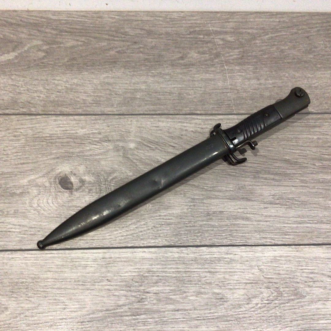 Norwegian M1957 bayonet converted from a K98 for U.S Garand M1