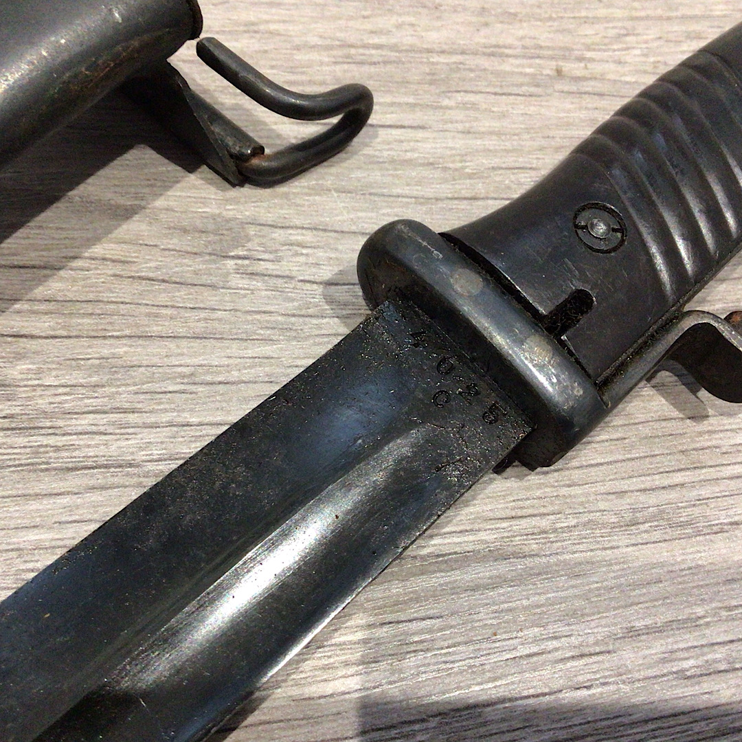 Norwegian M1957 bayonet converted from a K98 for U.S Garand M1 - Image 11