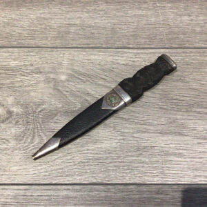 93rd Sutherland Highlanders Named Ian Anderson Sgian Dubh knife