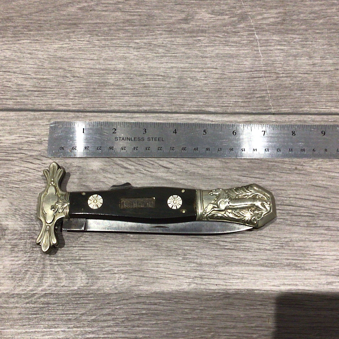Rare A.Davy & Sons Circa 1865 Folding Bowie knife