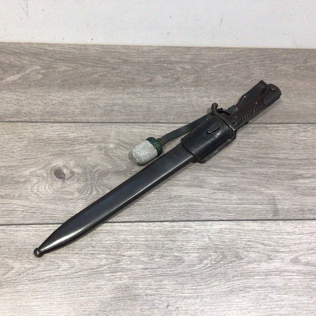 German 98/05 butcher bayonet by Anker-Werke Bielefeld Postwar Reichs Air Ministry issue R.L.M