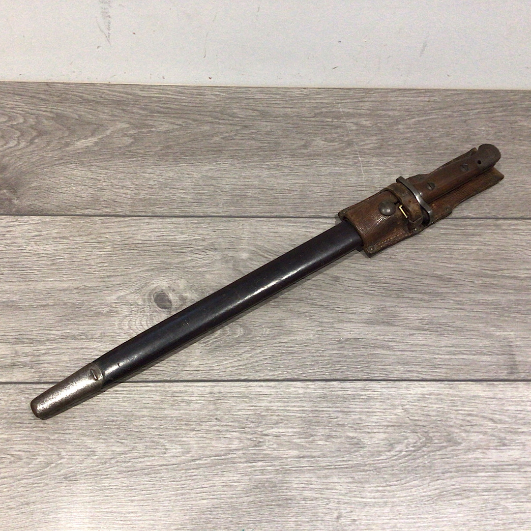 British 1907 Smle bayonet by Sanderson matching unit marking I.C 1244