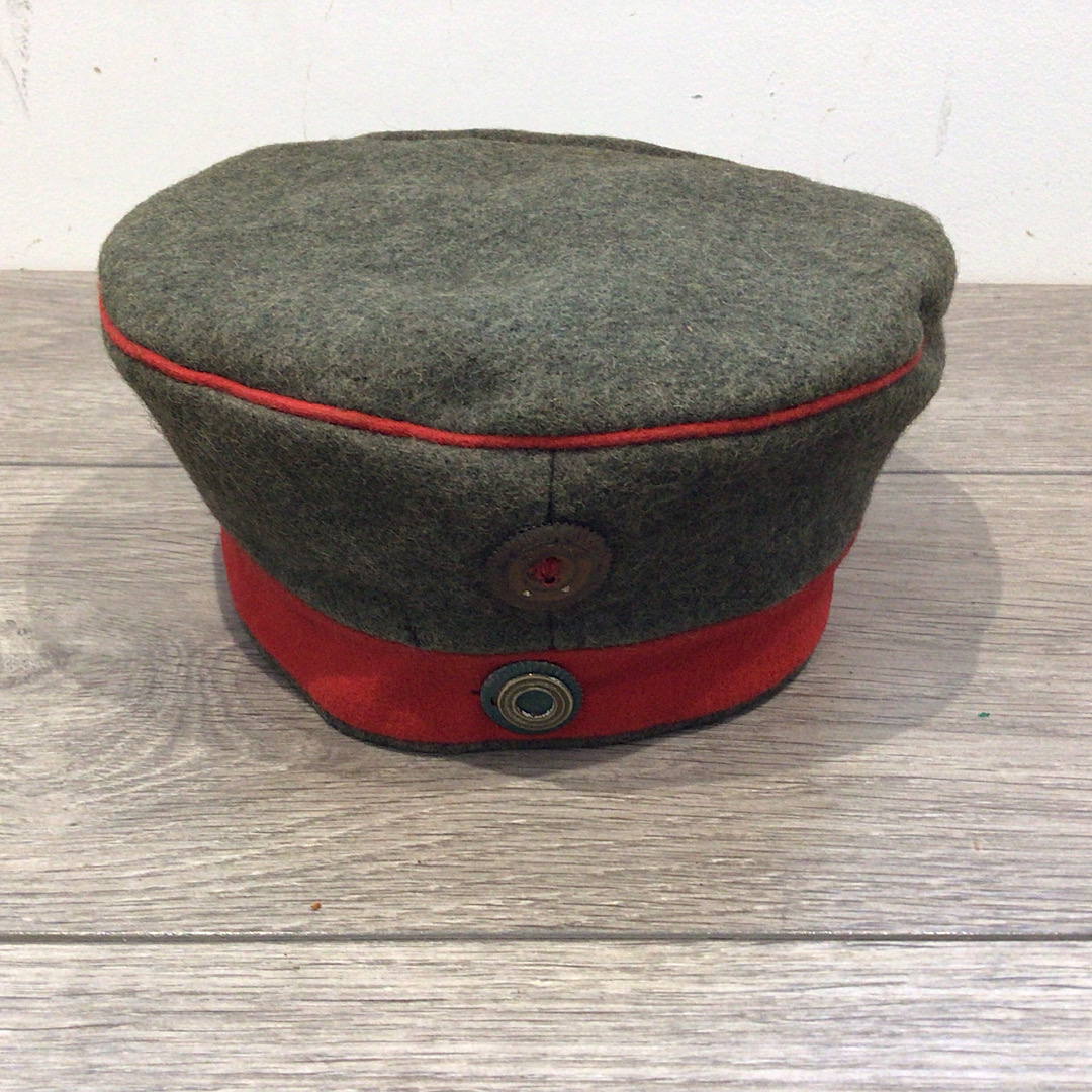 WW1 Imperial German Pork Pie service hat 1917 Infantry example