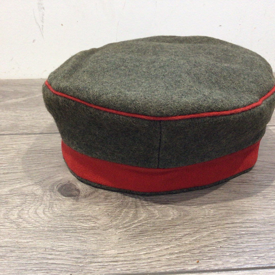 WW1 Imperial German Pork Pie service hat 1917 Infantry example - Image 2