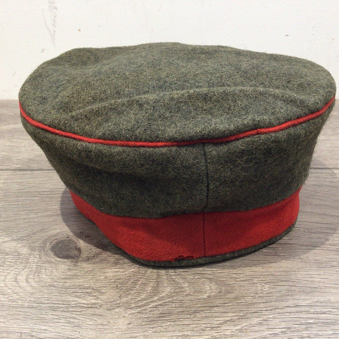 WW1 Imperial German Pork Pie service hat 1917 Infantry example - Image 3