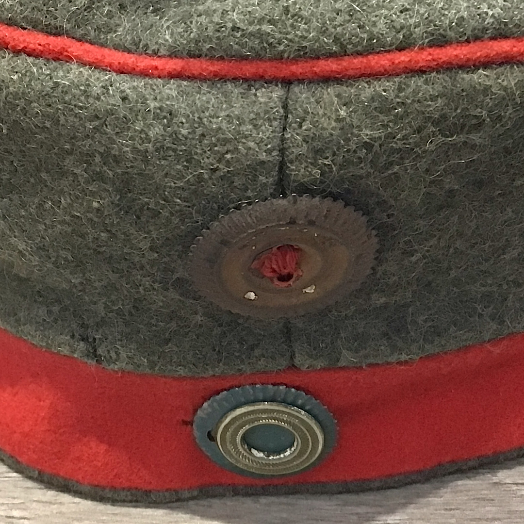 WW1 Imperial German Pork Pie service hat 1917 Infantry example - Image 6