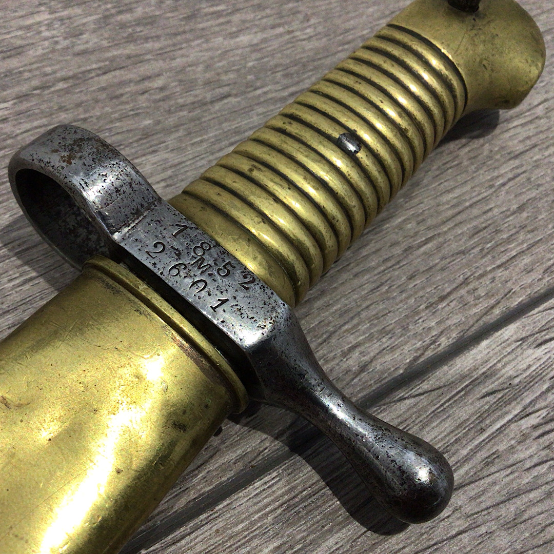 Belgium M1848 Thouvenin Douane customs carbine bayonet - Image 8