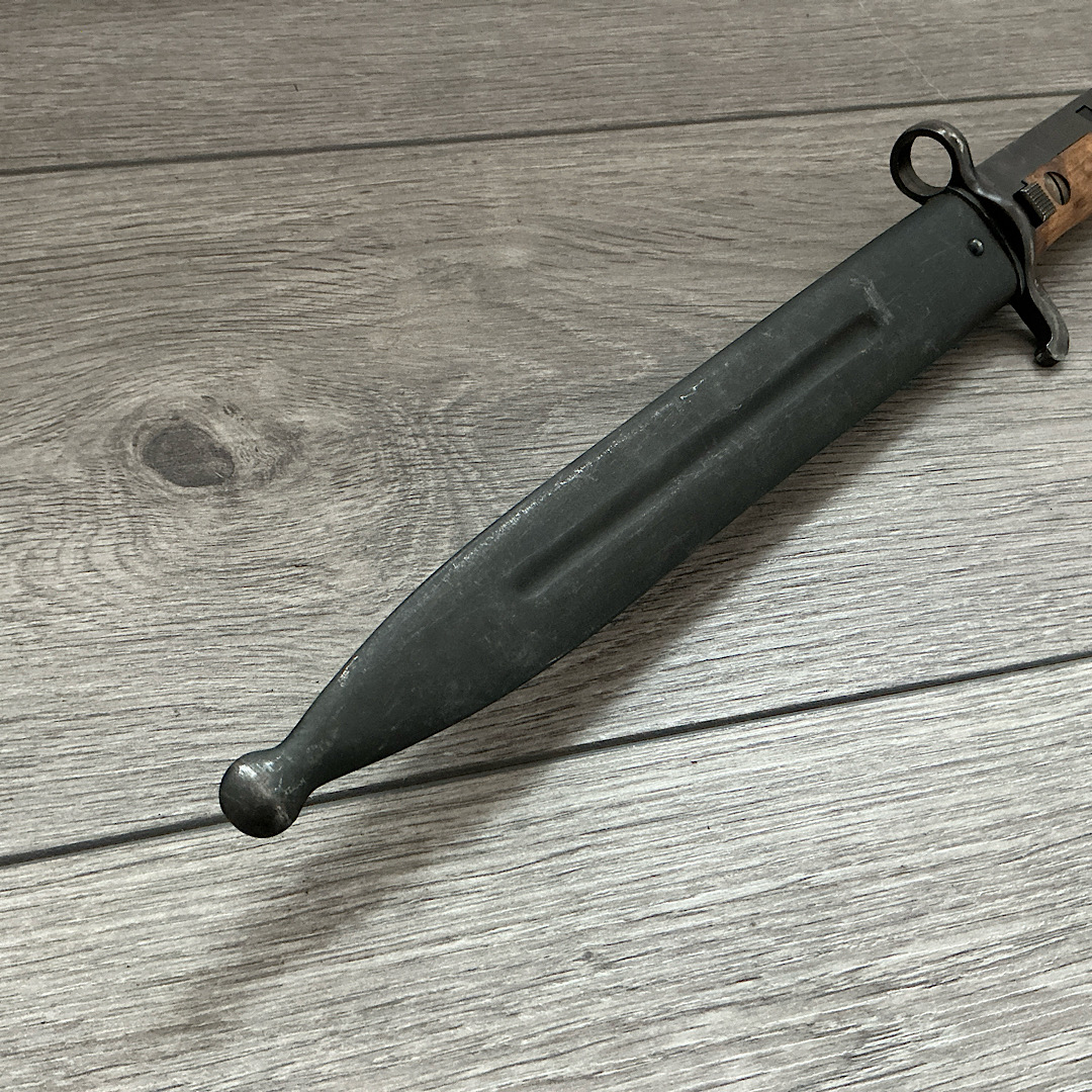 Norwegian M1944 Krag Jorgensen bayonet 1 off 4600 matching numbers - Image 7