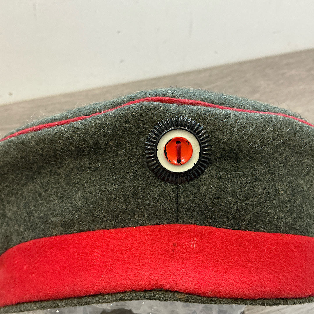 WW1 1917 dated German Fieldmutz pork pie cap bring back - Image 2