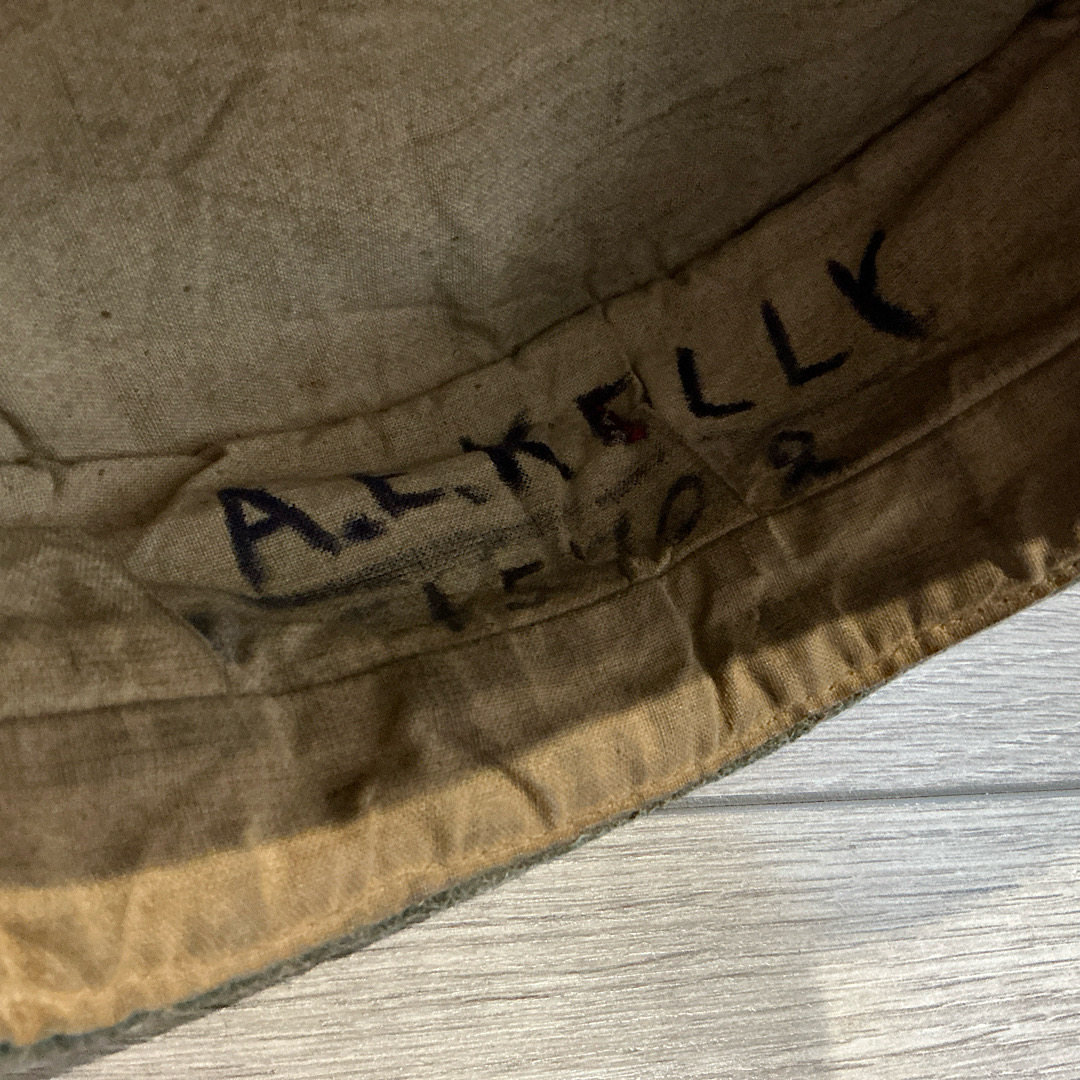 WW1 1917 dated German Fieldmutz pork pie cap bring back - Image 9