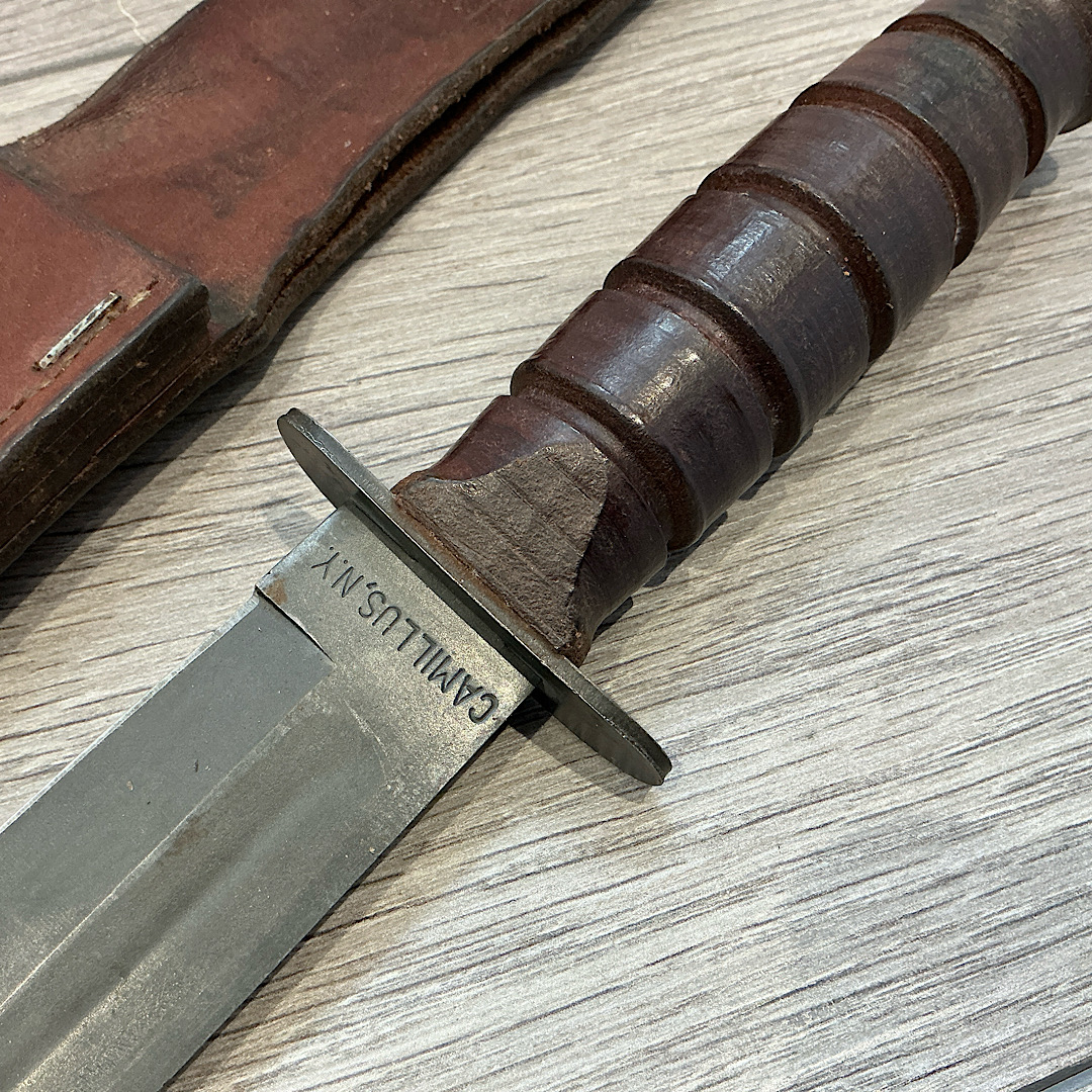 WW2 U.S.M.C. KA-BAR by Camillus.N.Y. - Image 8