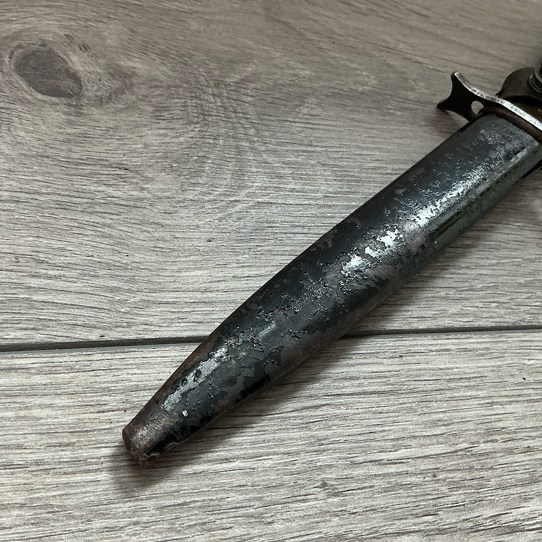 WW1 German Crank handle Demag fighting knife/Bayonet - Image 4