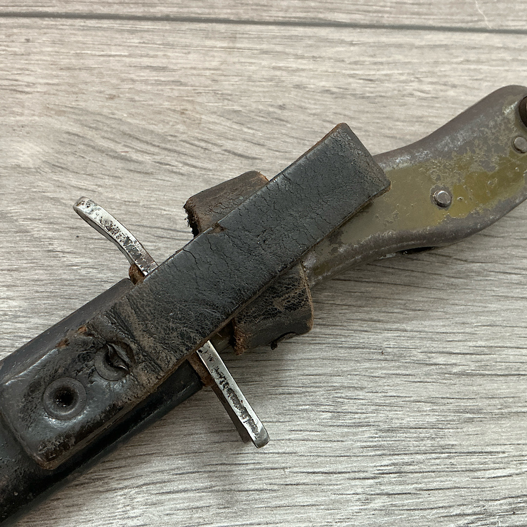 WW1 German Crank handle Demag fighting knife/Bayonet - Image 6