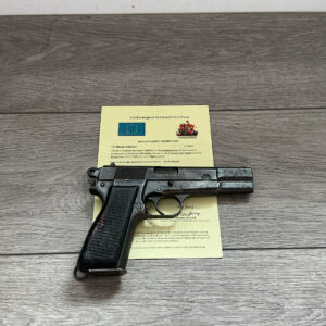 Deactivated Browning 9mm Hi Power