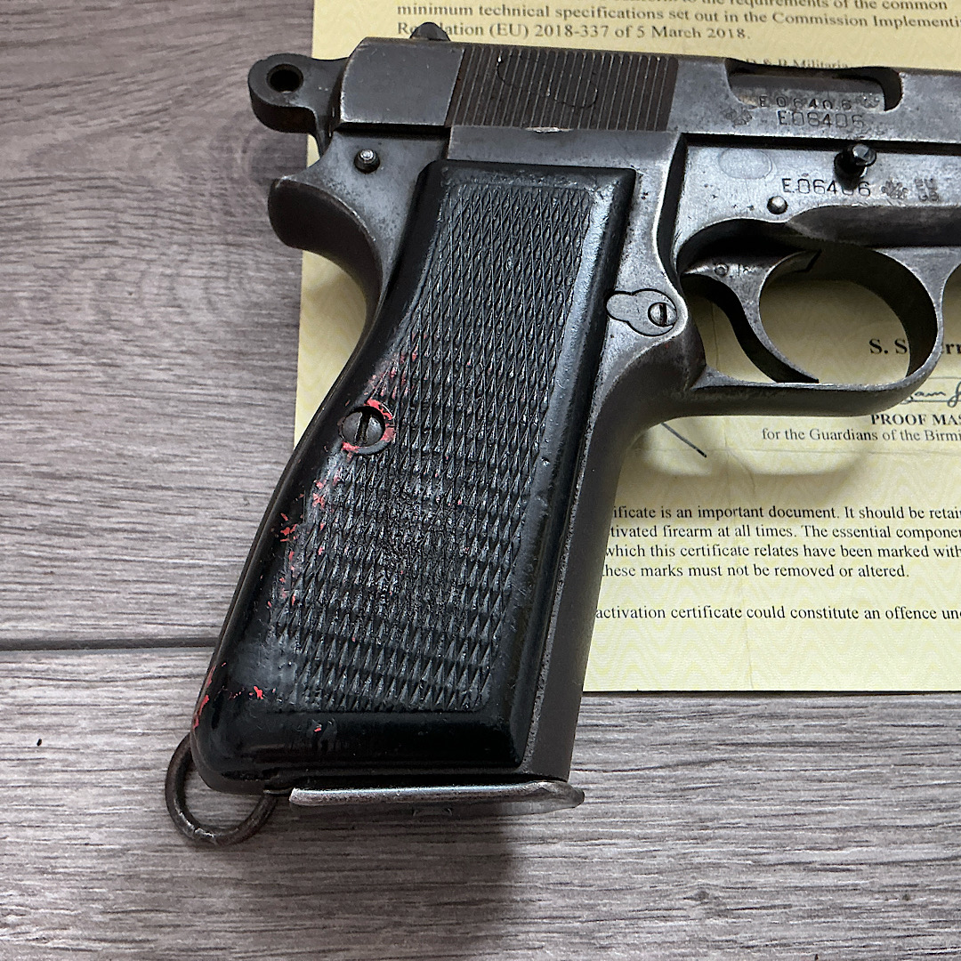 Deactivated Browning 9mm Hi Power - Image 2