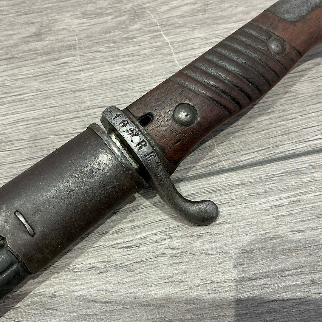 2nd Model Prussian German S98 bayonet marked to the Garde Reserve Regiment by V.C.Schilling - Image 7