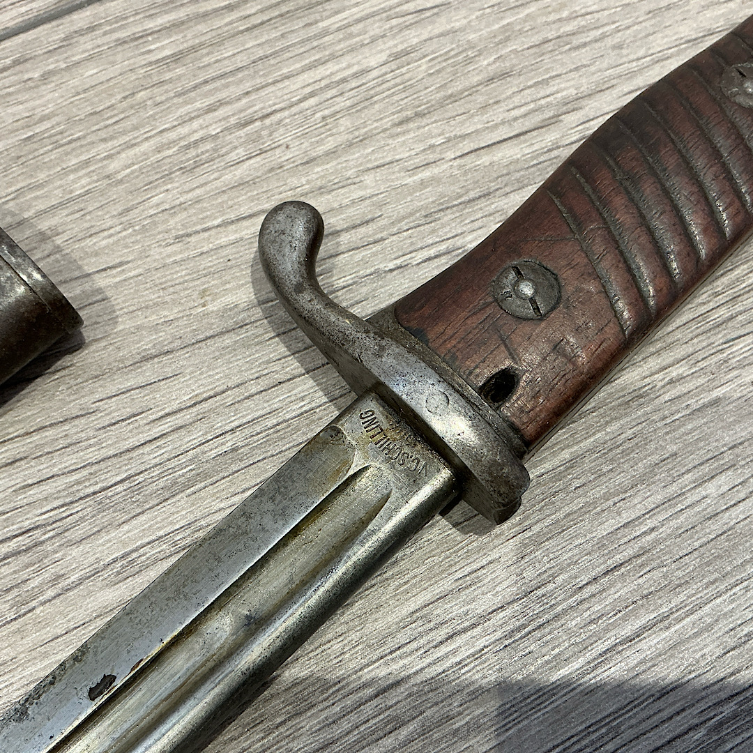 2nd Model Prussian German S98 bayonet marked to the Garde Reserve Regiment by V.C.Schilling - Image 10