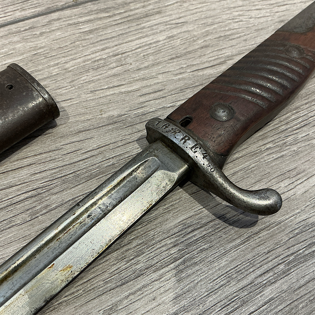 2nd Model Prussian German S98 bayonet marked to the Garde Reserve Regiment by V.C.Schilling - Image 15