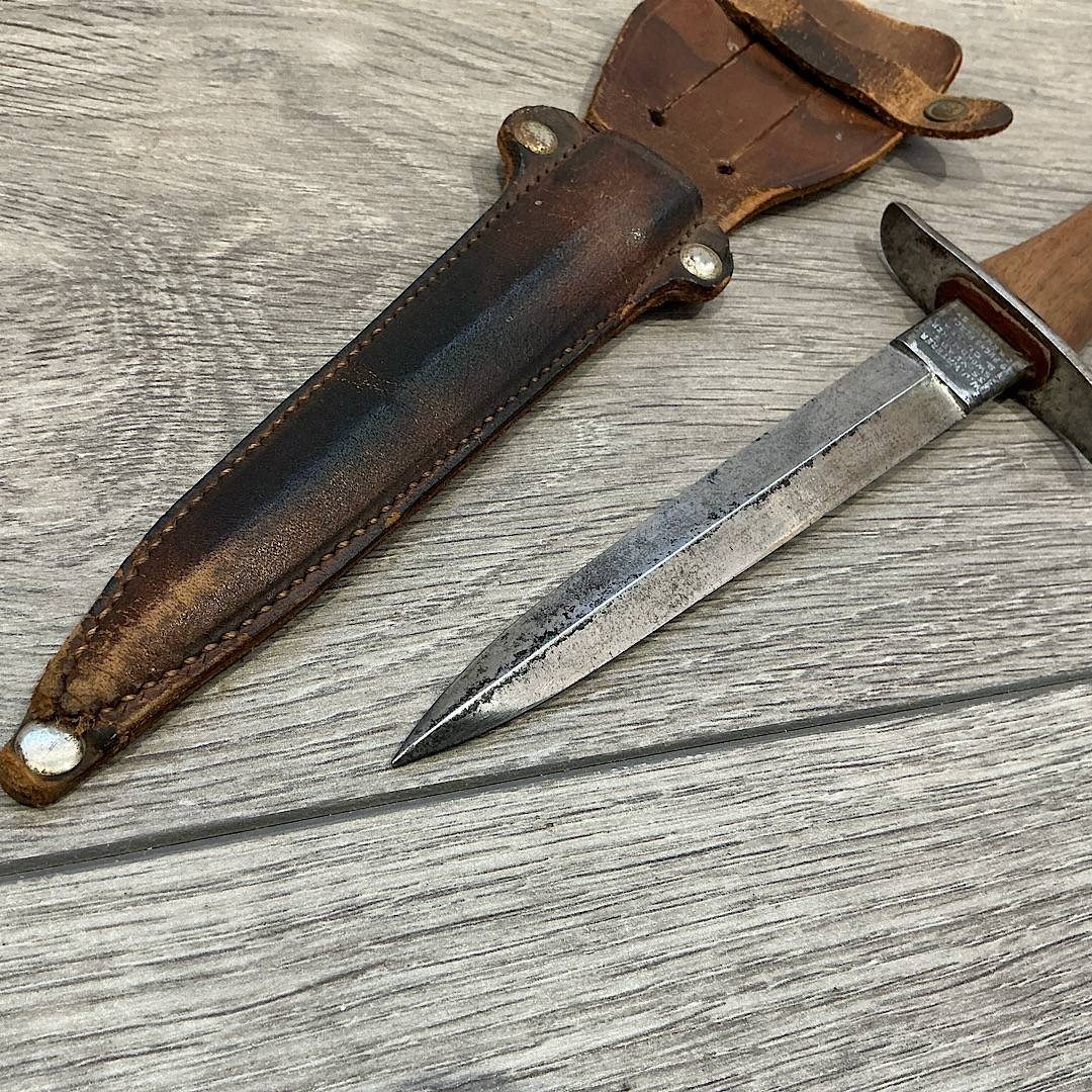Rare WW2 John Waterer 55 years sword maker & cutler 9. Pughs place Carnaby st London W.1. - Image 7