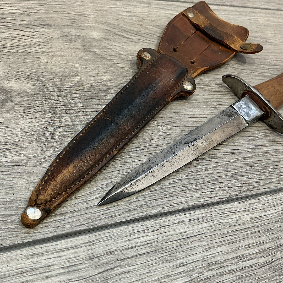 Rare WW2 John Waterer 55 years sword maker & cutler 9. Pughs place Carnaby st London W.1. - Image 10